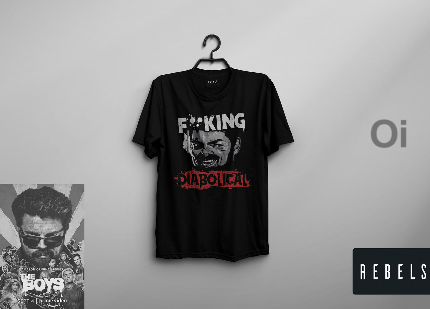 The Boys- Diabolical | Half Sleeve Premium T-Shirt | Clearance Sale