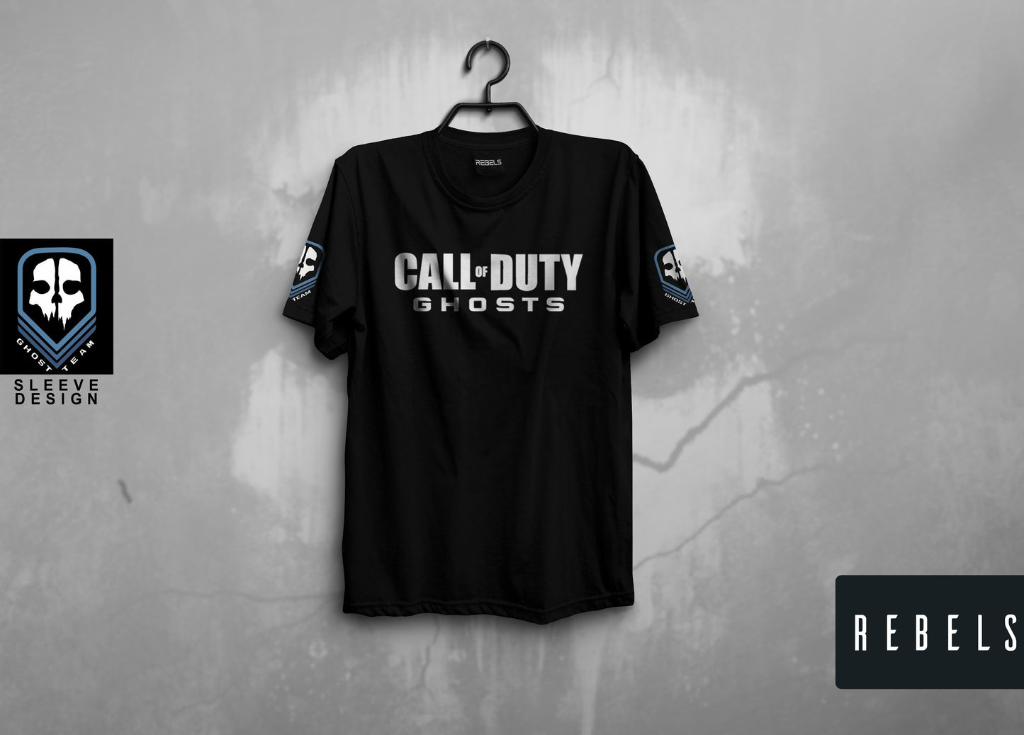 Call of Duty: Ghosts | Half Sleeve Premium T-Shirt