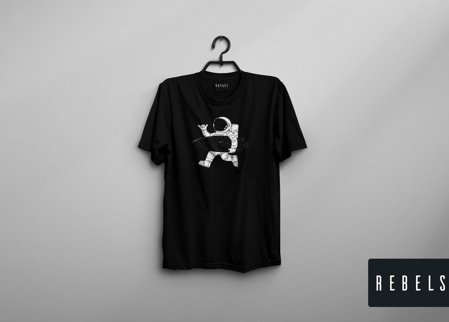 Space Surfer | Half Sleeve Premium T-Shirt