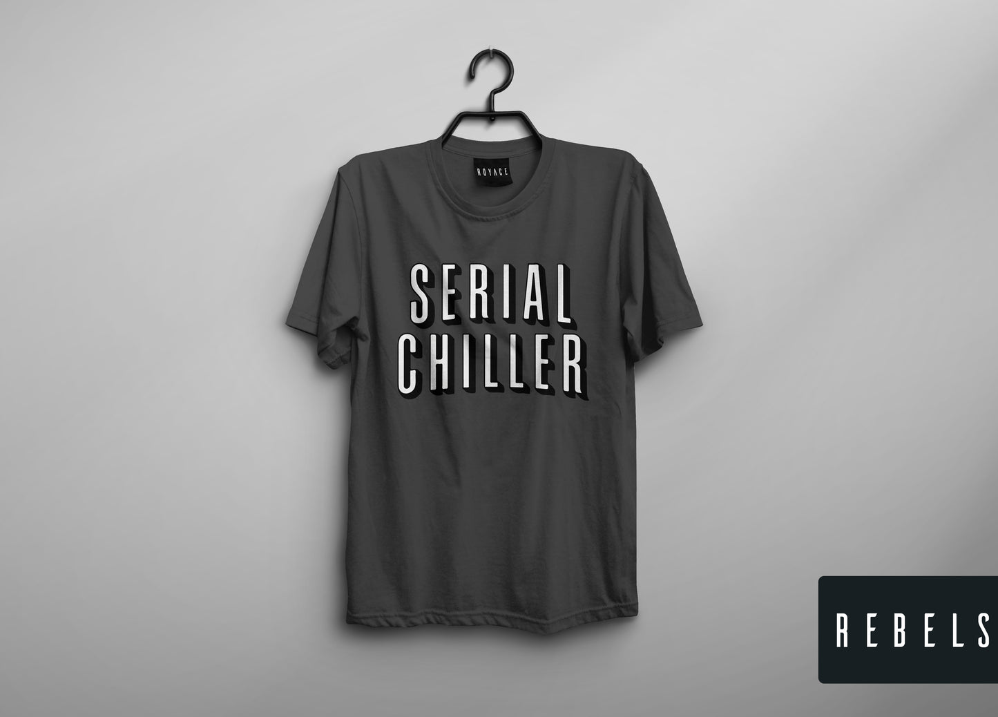 Serial Chiller-Red, Asphalt, Green | Half Sleeve Premium T-Shirt