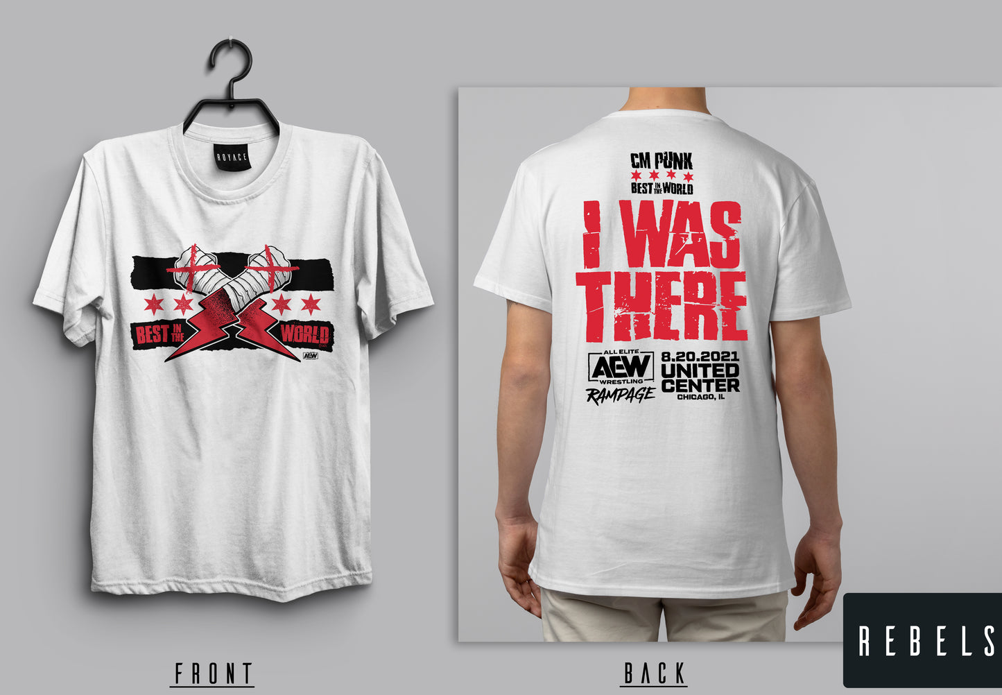 WWE CM Punk | Half Sleeve Premium T-Shirt