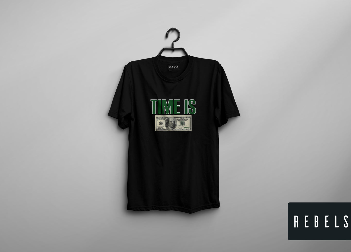 Time is Money | Half Sleeve Premium T-Shirt | Clearance Sale