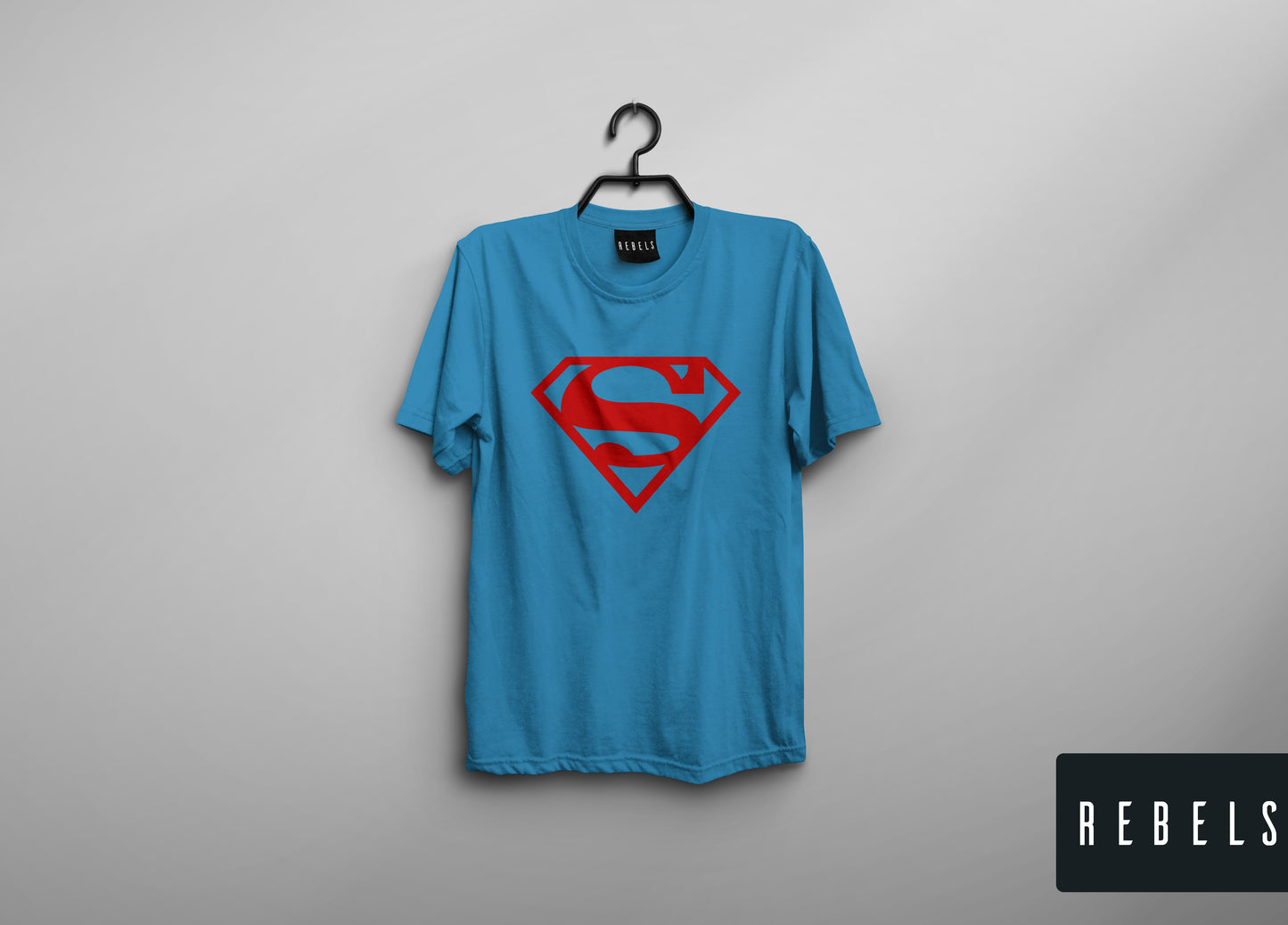 Superboy- Sy Blue | Half Sleeve Premium T-Shirt | Clearance Sale