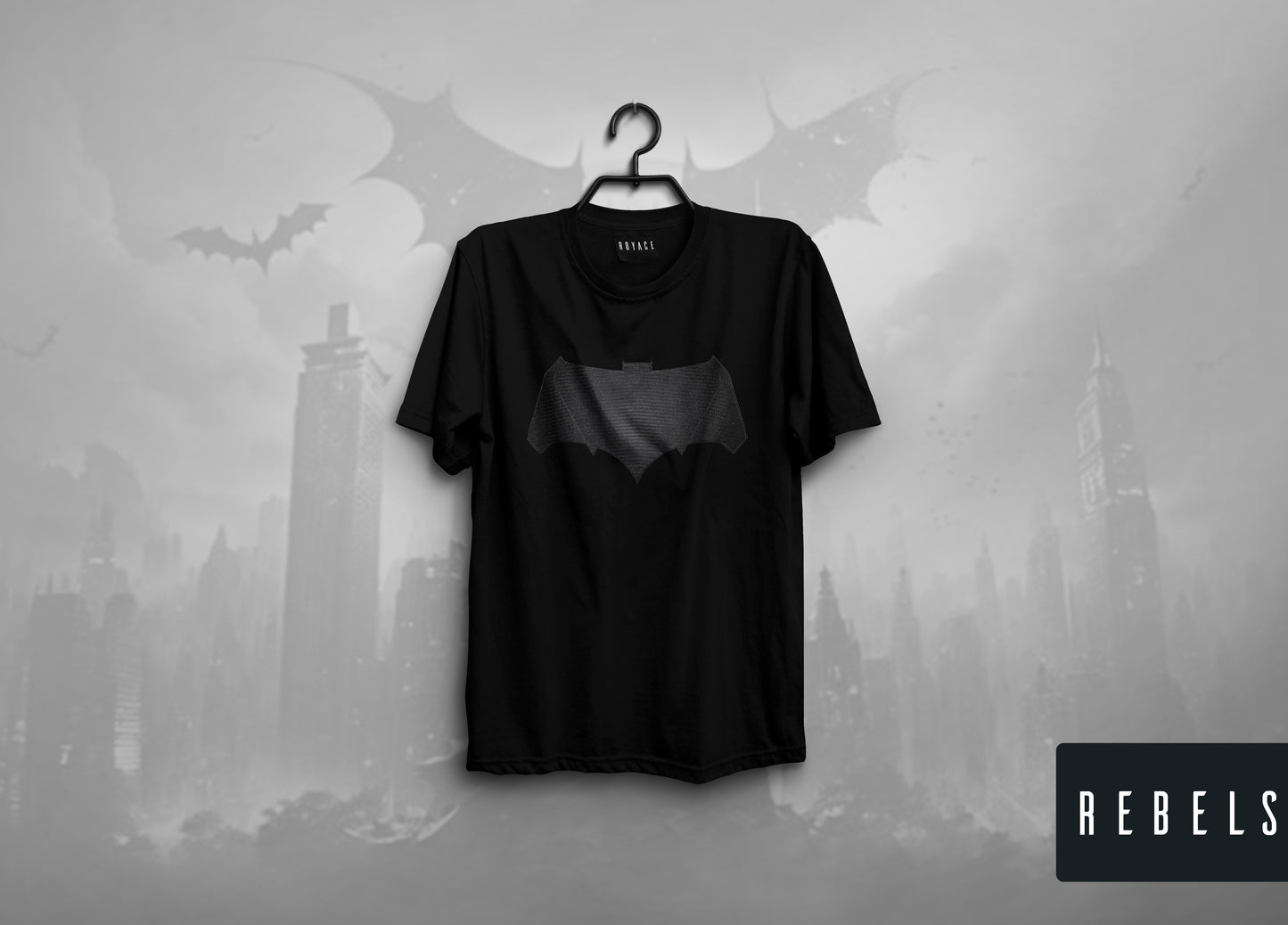BvS Batman- Batfleck | Half Sleeve Premium T-Shirt