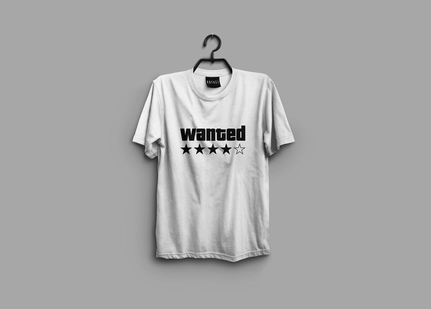 Wanted | Half Sleeve Premium T-Shirt | Clearance Sale