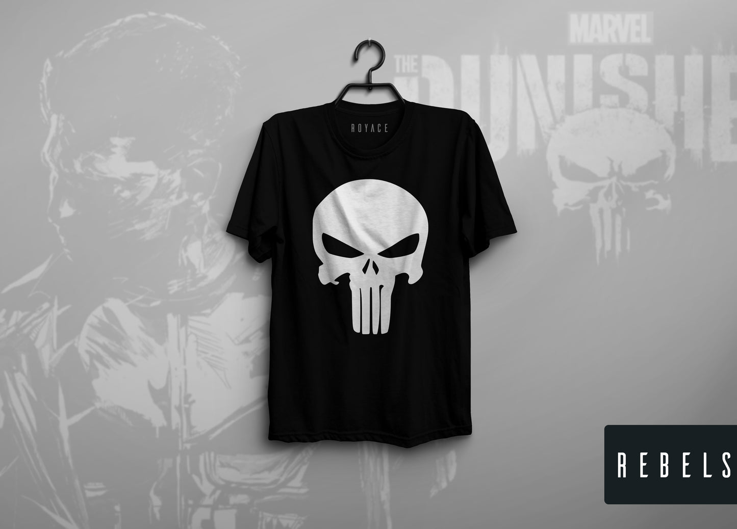 Punisher 2.0 | Half Sleeve Premium T-Shirt