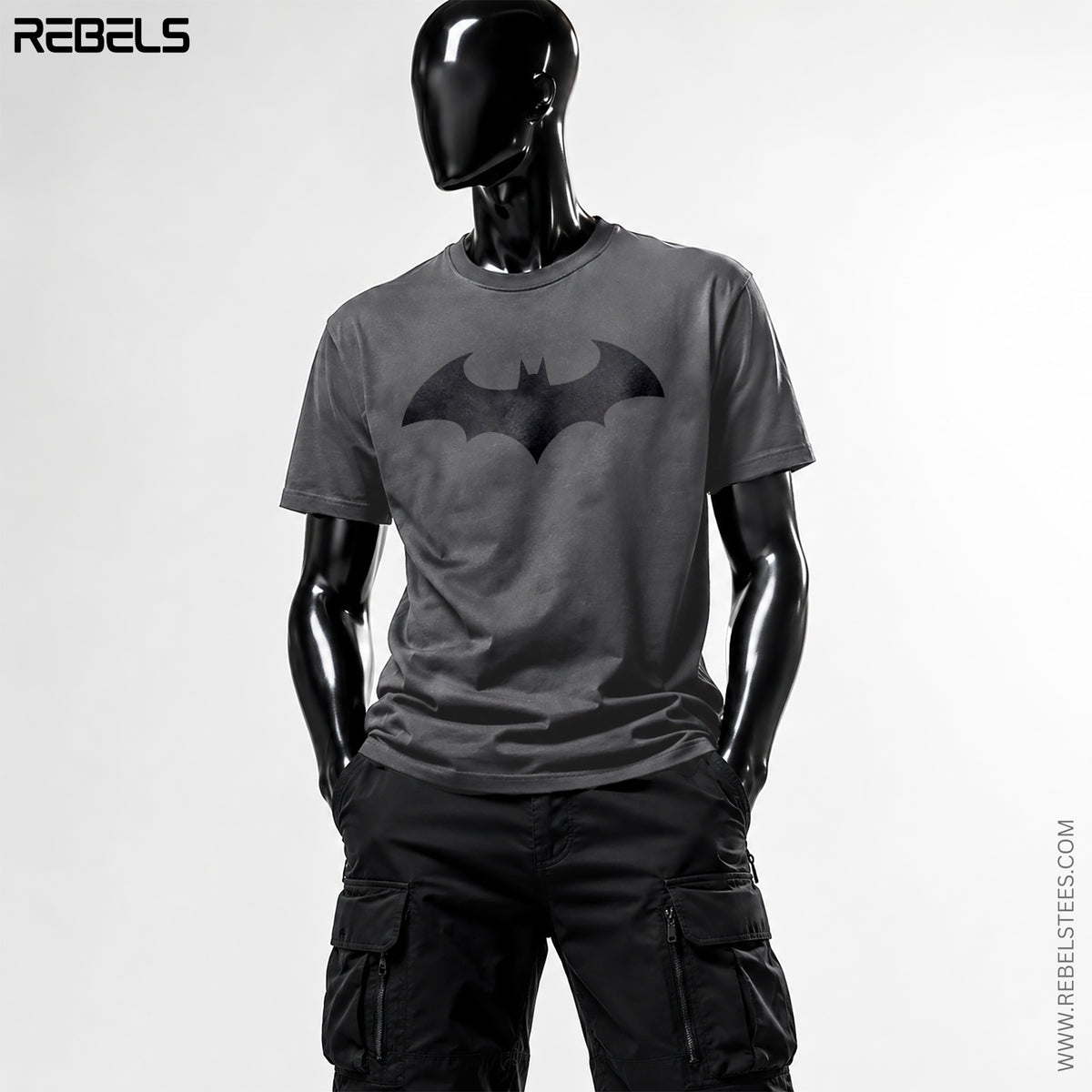 Dark Knight: Asphalt | Half Sleeve Premium T-Shirt