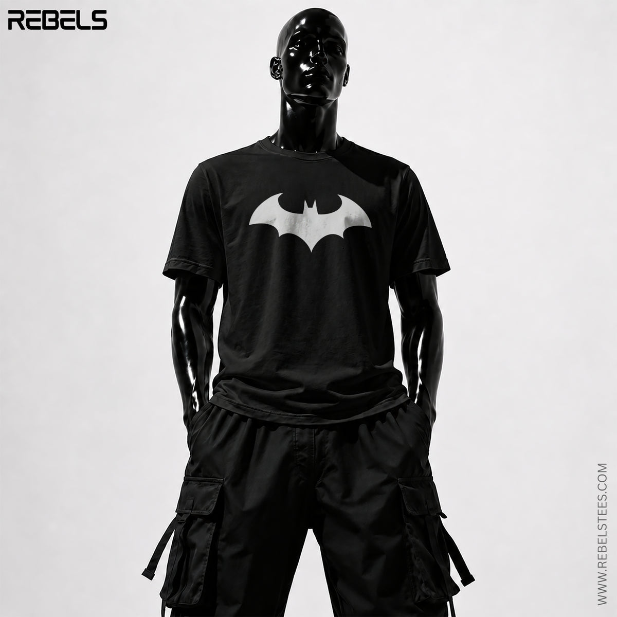 Dark Knight- Black | Half Sleeve Premium T-Shirt