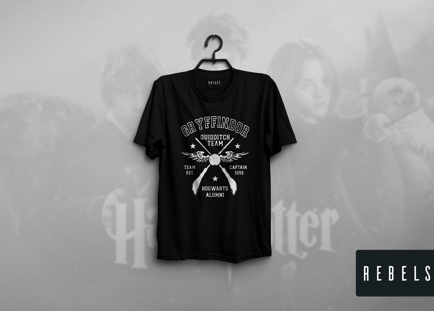 Harry Potter - Quidditch | Half Sleeve Premium T-Shirt | Clearance Sale