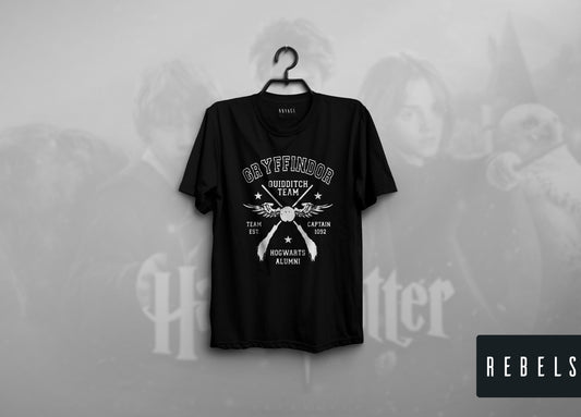 Harry Potter - Quidditch | Half Sleeve Premium T-Shirt | Clearance Sale
