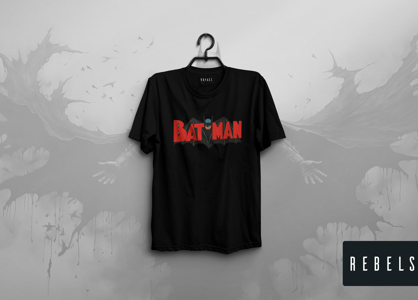 Classic Batman | Half Sleeve Premium T-Shirt | Clearance Sale