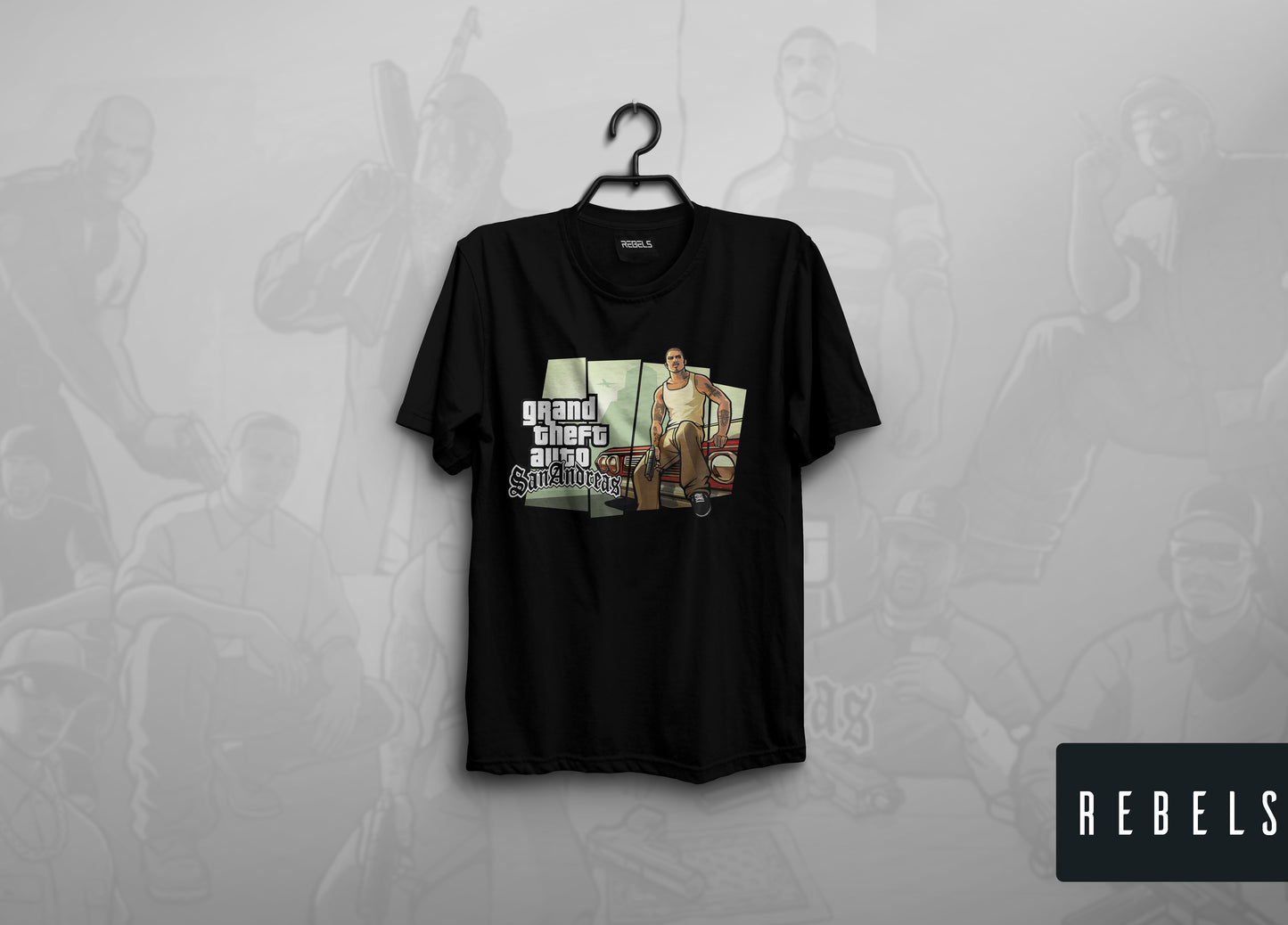 GTA: San Andreas | Half Sleeve Premium T-Shirt