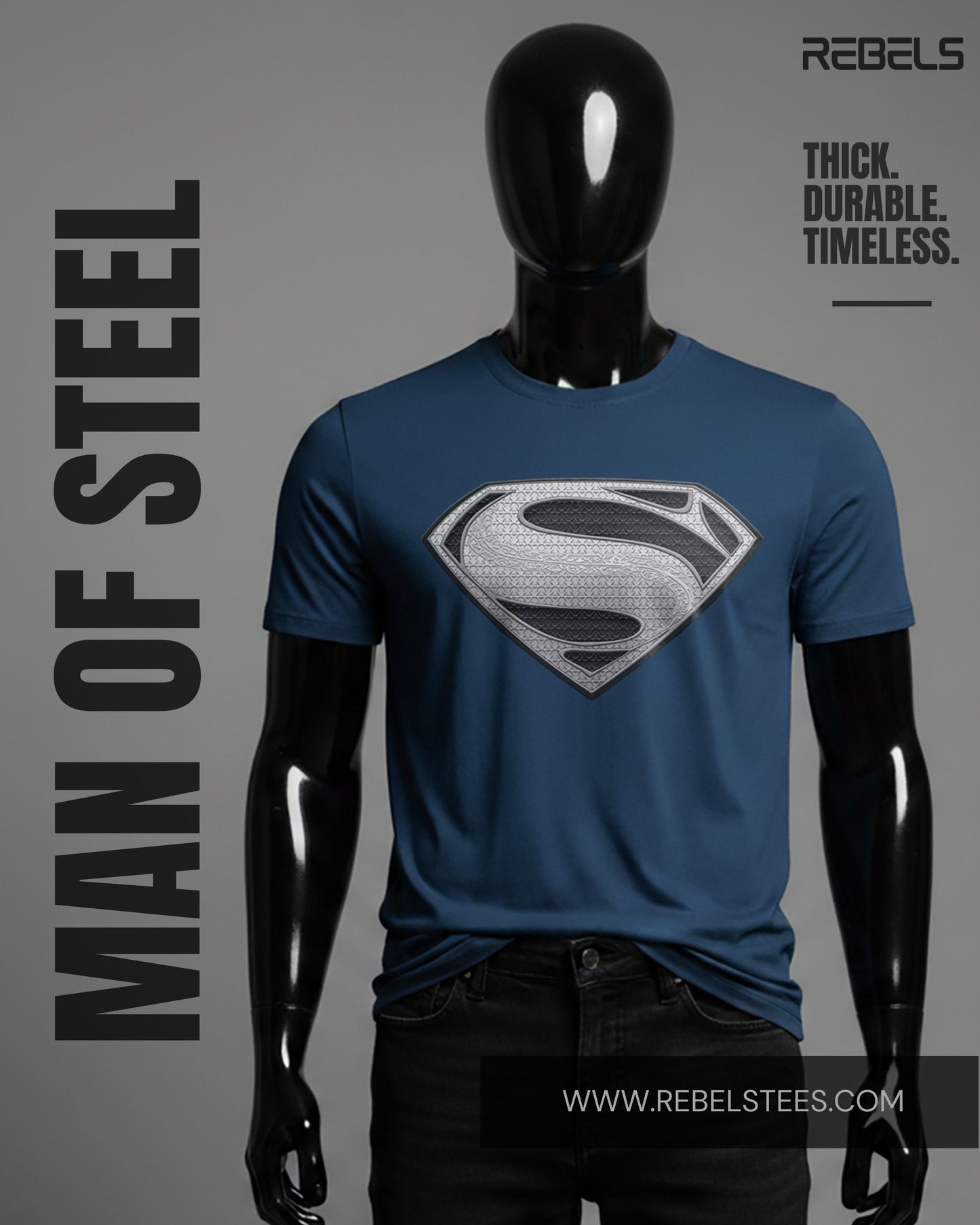 Dark Superman | Half Sleeve Premium T-Shirt