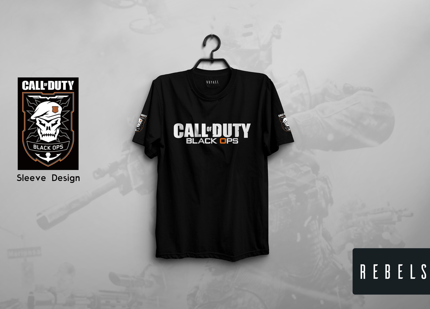 Call of Duty: Black Ops | Half Sleeve Premium T-Shirt