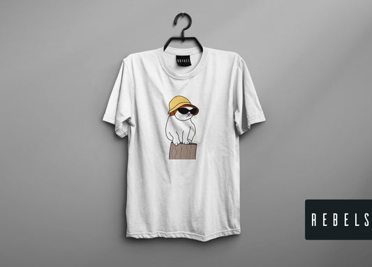 Fancy Cat | Half Sleeve Premium T-Shirt | Clearance Sale