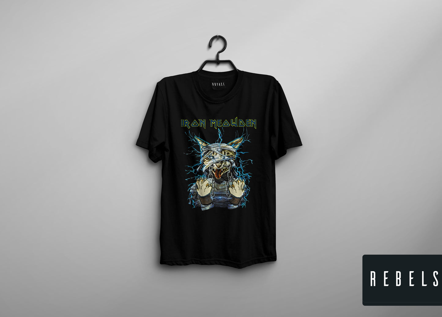 Iron Meowden | Half Sleeve Premium T-Shirt | Clearance Sale