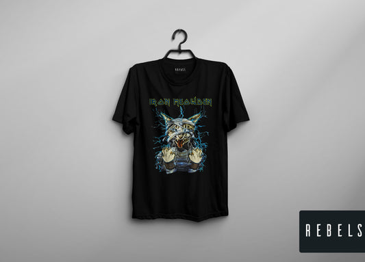 Iron Meowden | Half Sleeve Premium T-Shirt | Clearance Sale
