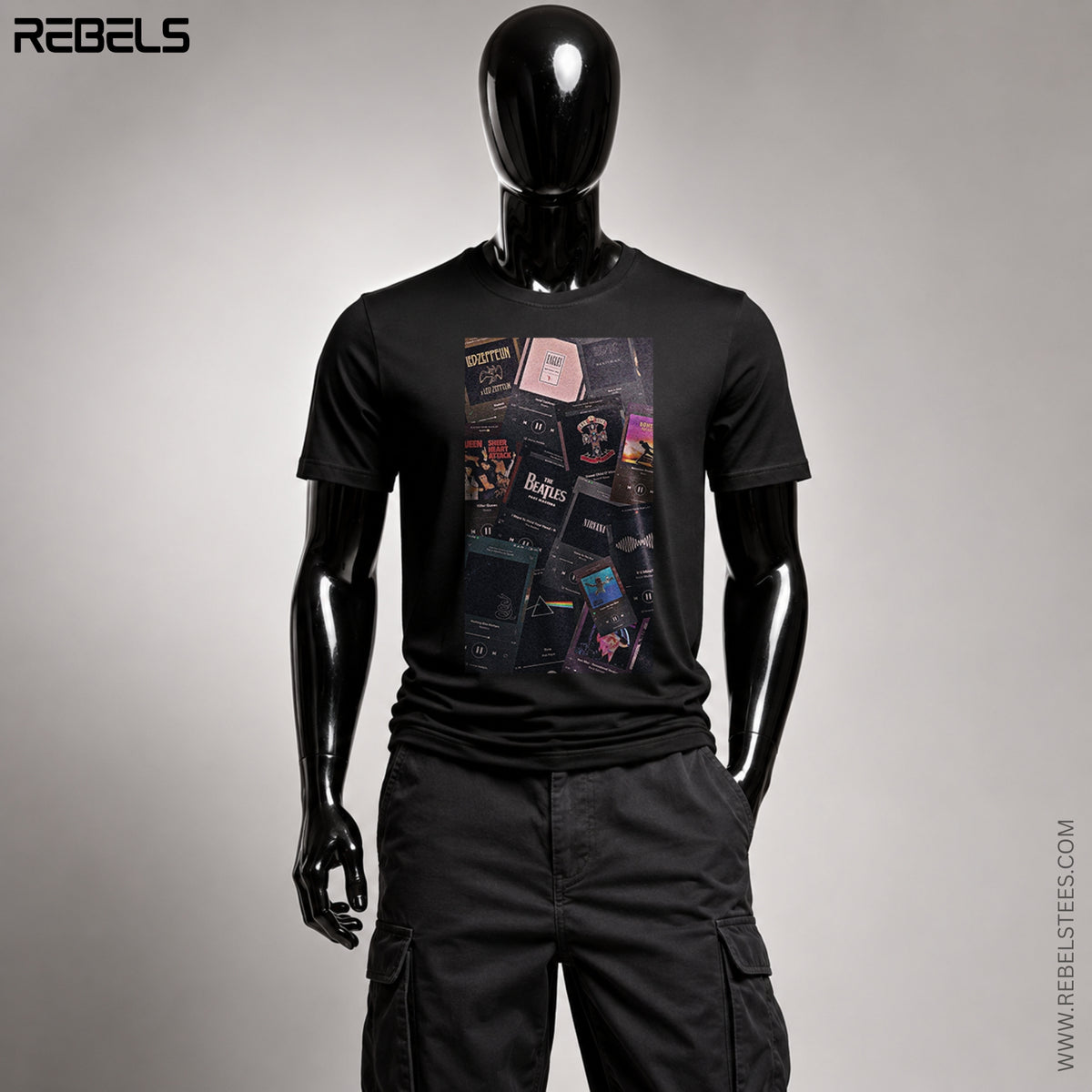 Ultimate Rock Playlist | Half Sleeve Premium T-Shirt