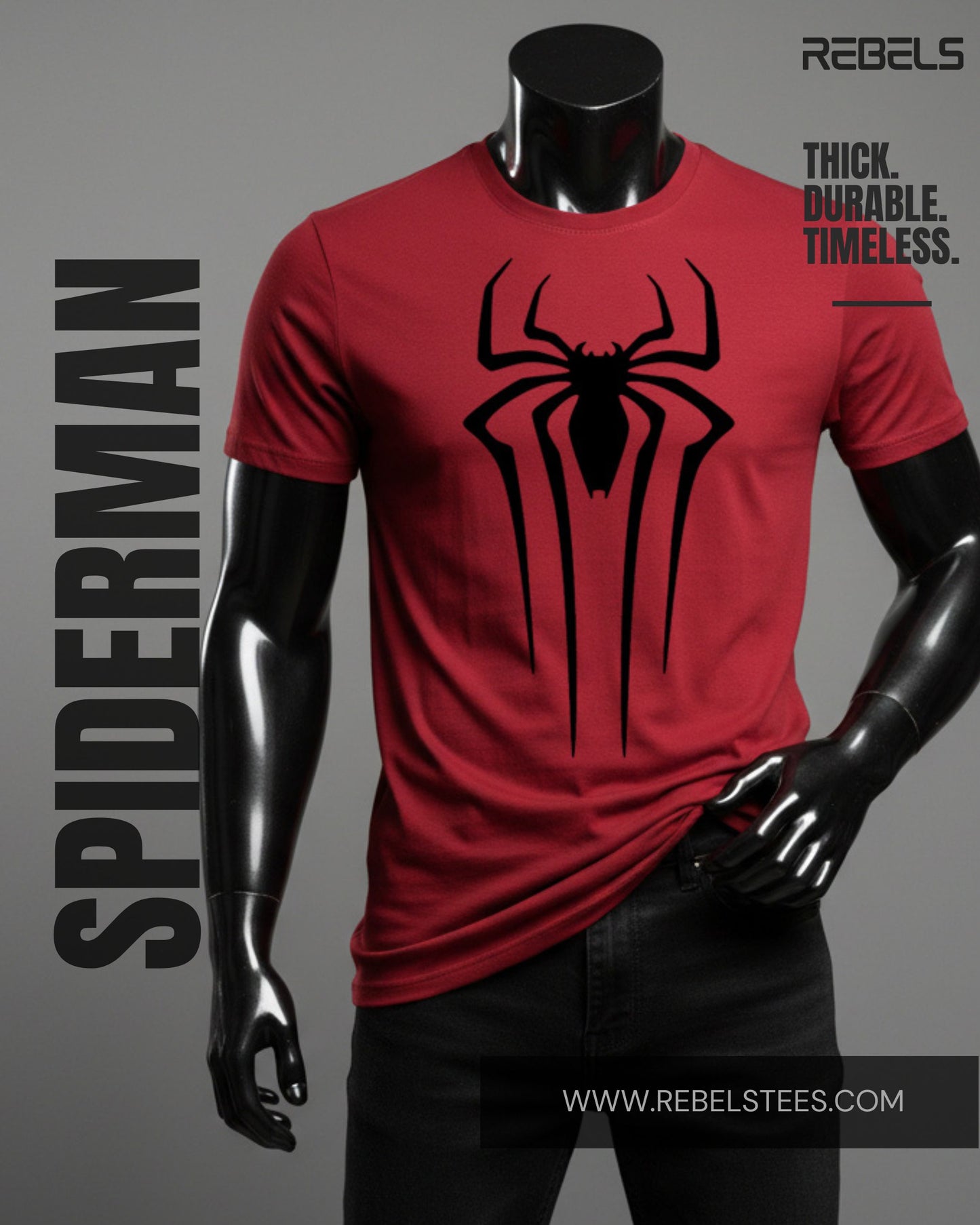 Spiderman | Half Sleeve Premium T-Shirt