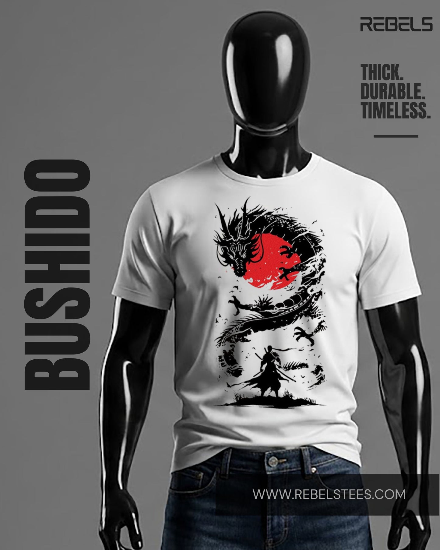 Bushido | Half Sleeve Premium T-Shirt