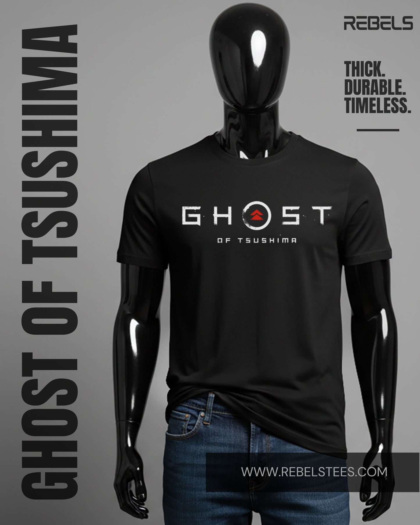 Ghost of Tsushima | Half Sleeve Premium T-Shirt