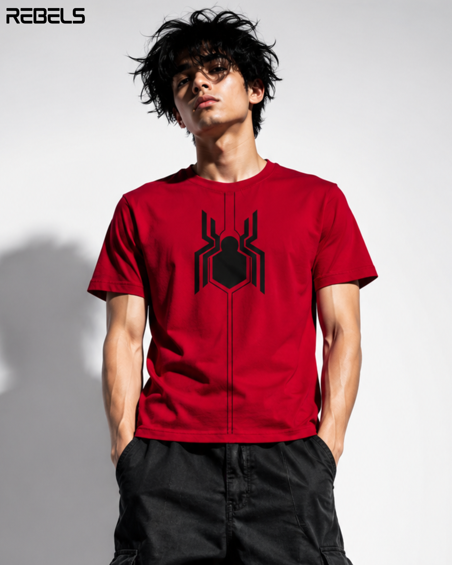 Spider Man: Friendly Neighborhood Hero | Half Sleeve T-Shirt