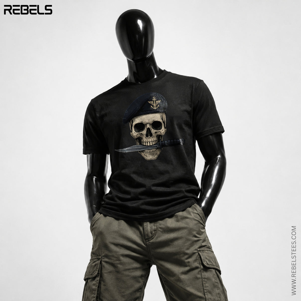 Commando | Half Sleeve T-Shirt