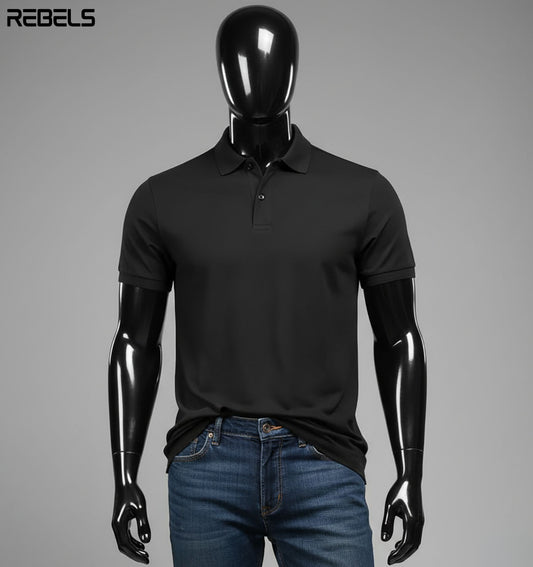 Titan Black | Premium Polo T-Shirt