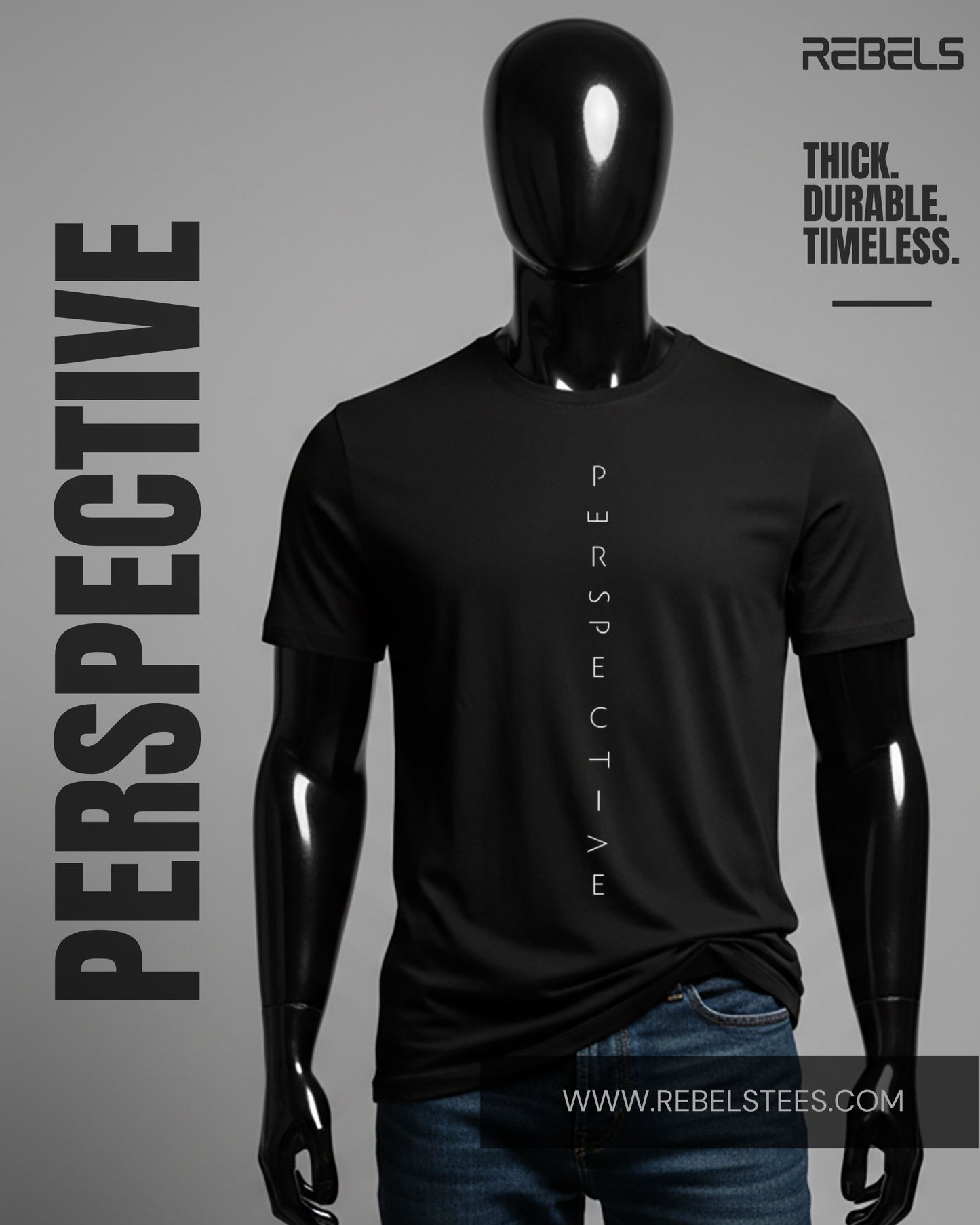 Perspective | Half Sleeve Premium T-Shirt