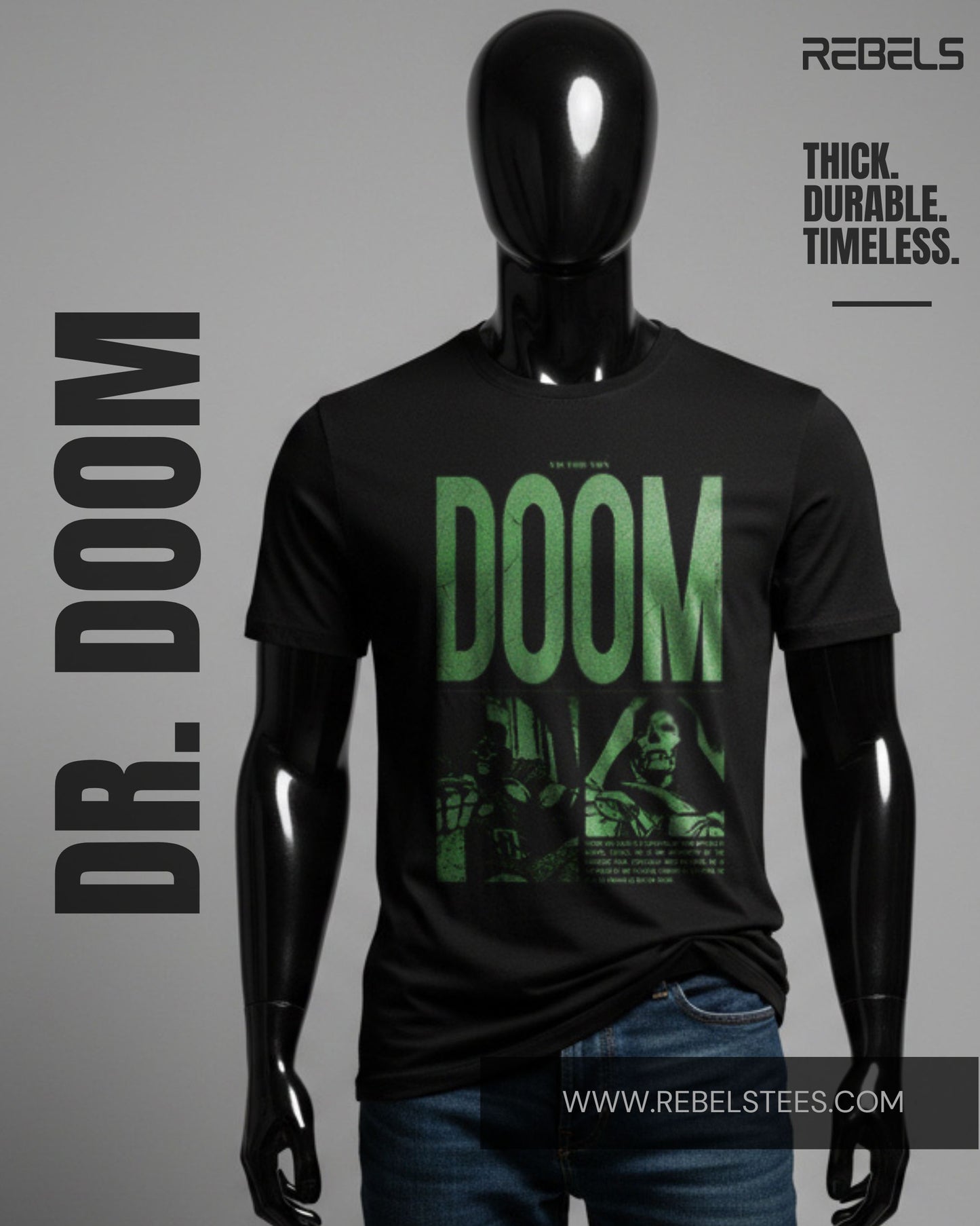 Doctor Doom | Half Sleeve Premium T-Shirt
