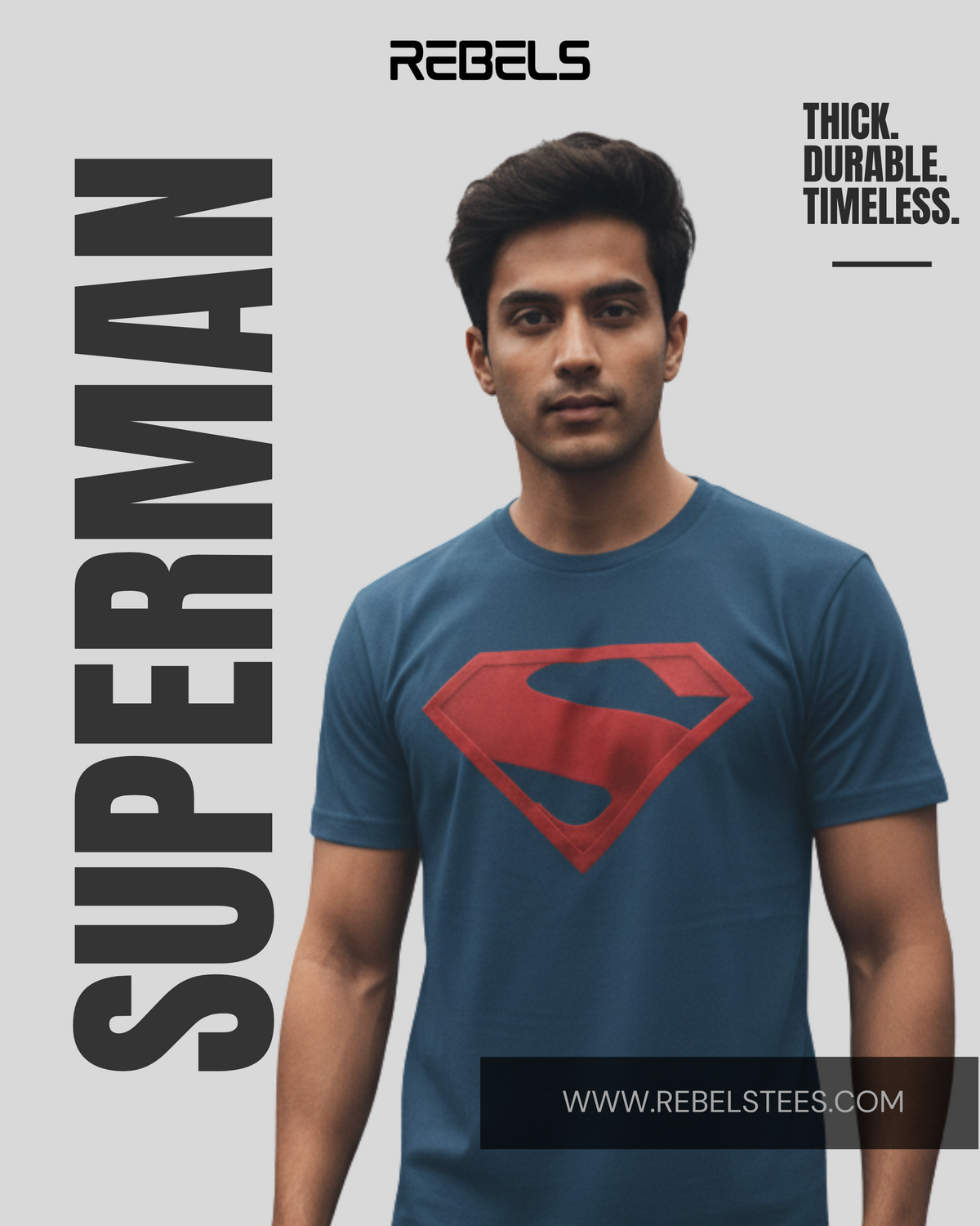 Kingdom Come Superman | Half Sleeve Premium T-Shirt