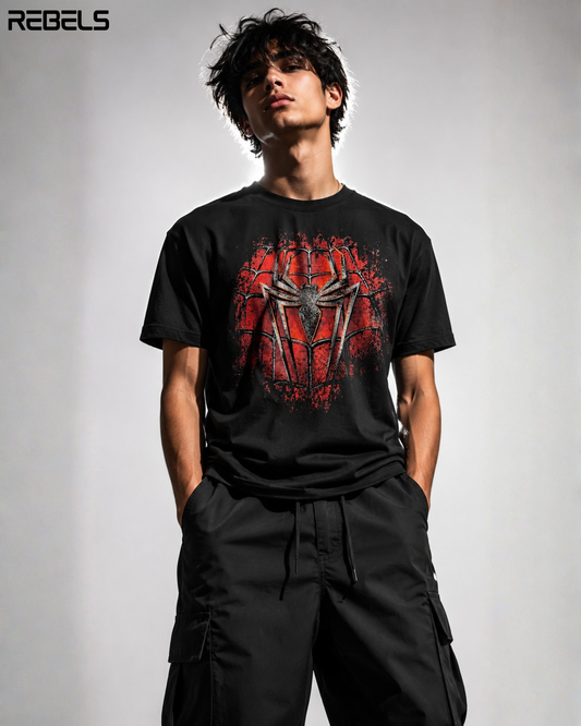 Spider Man Web Warrior Tee | Half Sleeve T-Shirt